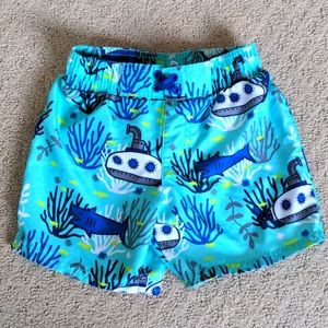 Boys Under the Sea Swim Trunks